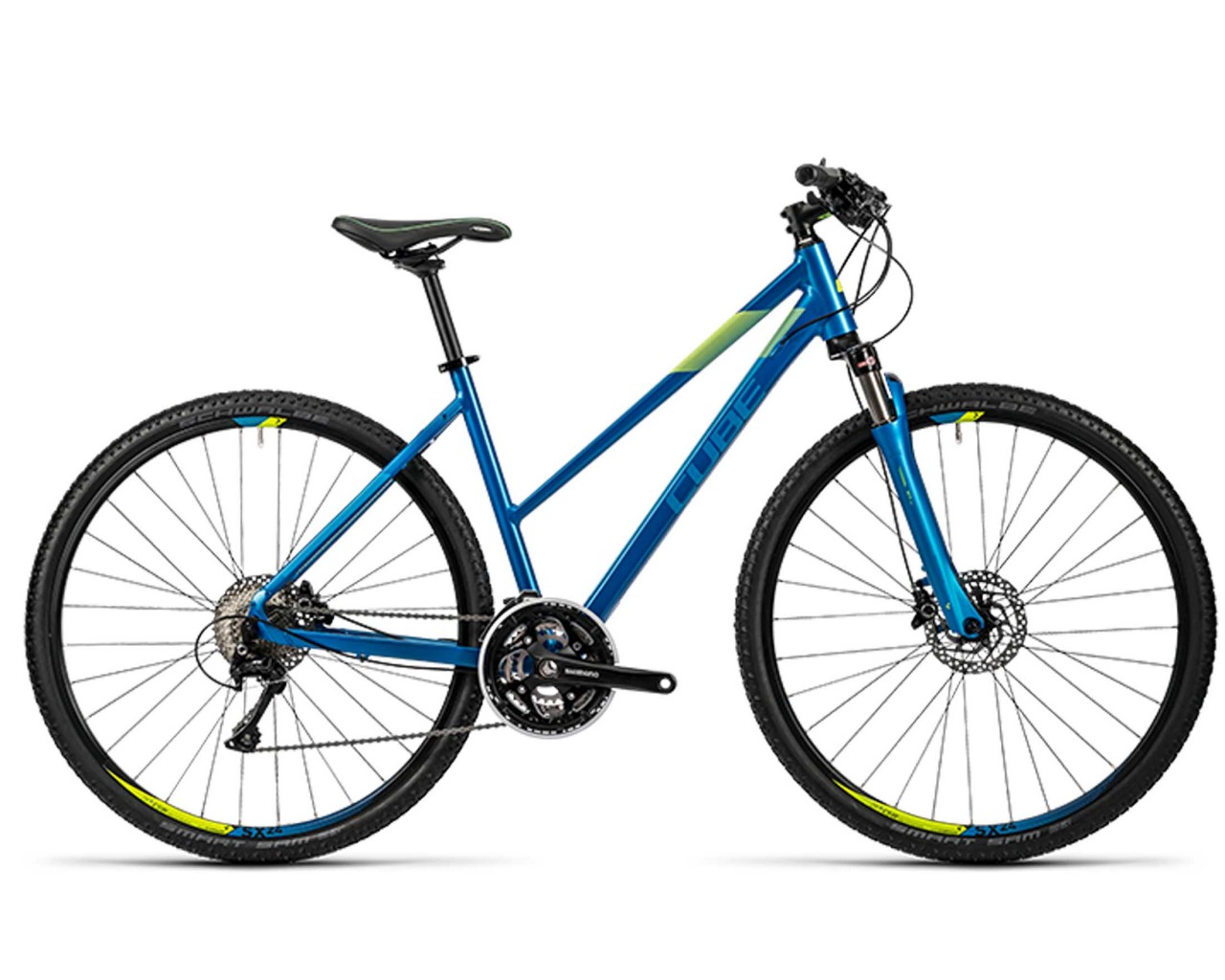 Cube Cross Trapeze - Cross Bike 2016 | blue kiwi
