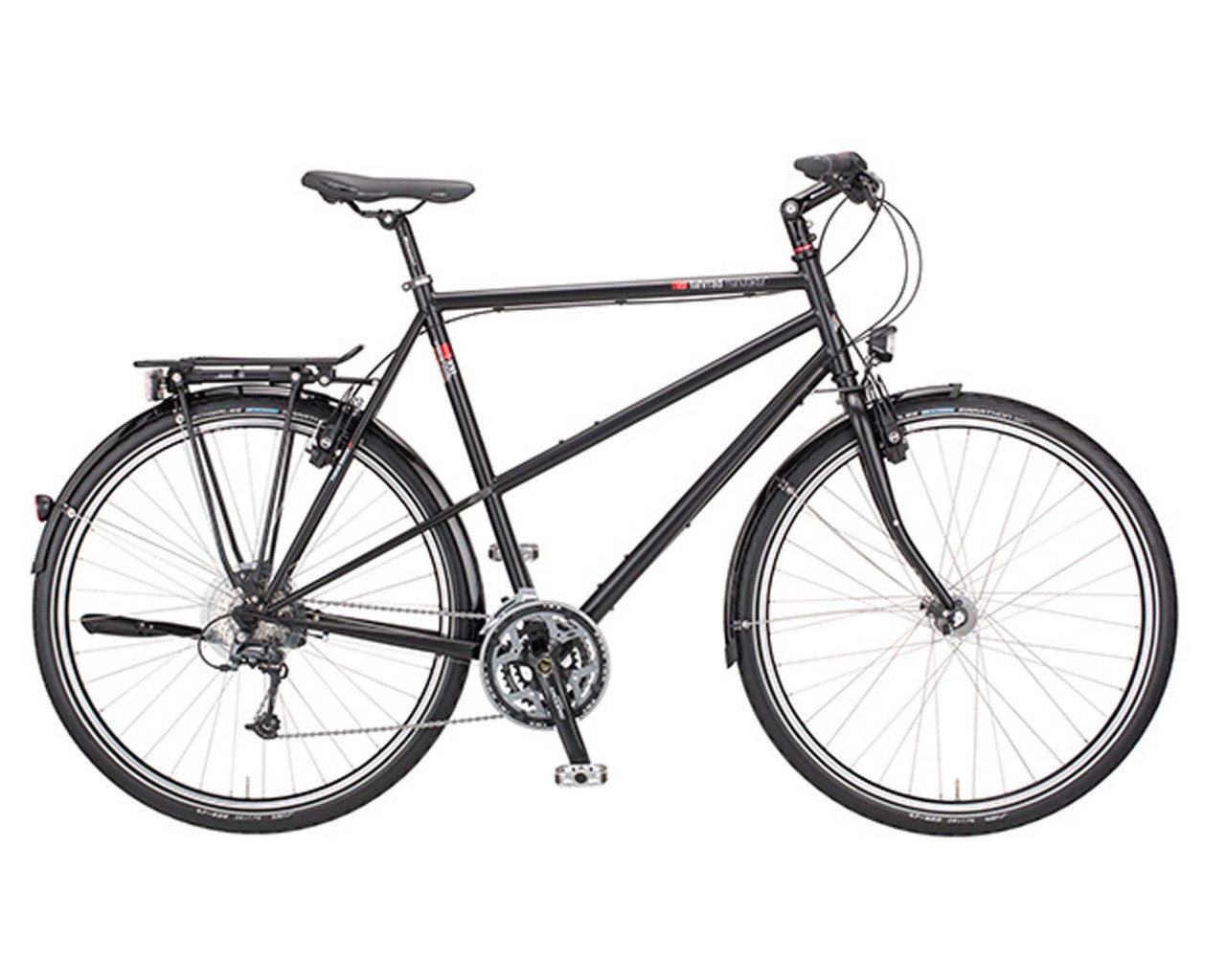 VSF Fahrradmanufaktur T-XXL Trekking Fahrrad Shimano Deore 27-Gg - Trekking Fahrrad | ebony matt