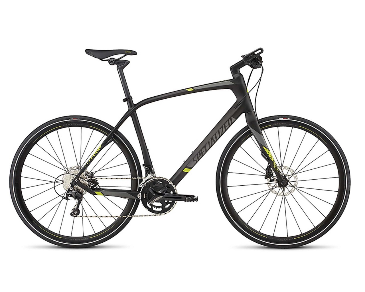 Specialized Sirrus Expert Carbon - Fitness Bike 2017 | carbon-charcoal-hyper