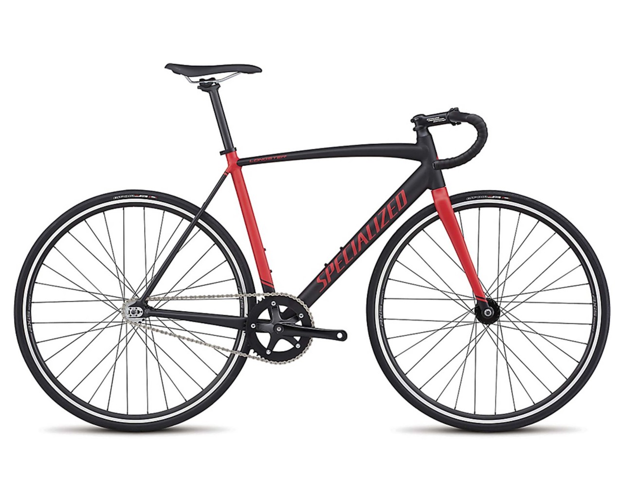 Specialized Langster - Bahn Rennrad 2017 | gloss nordic red-black