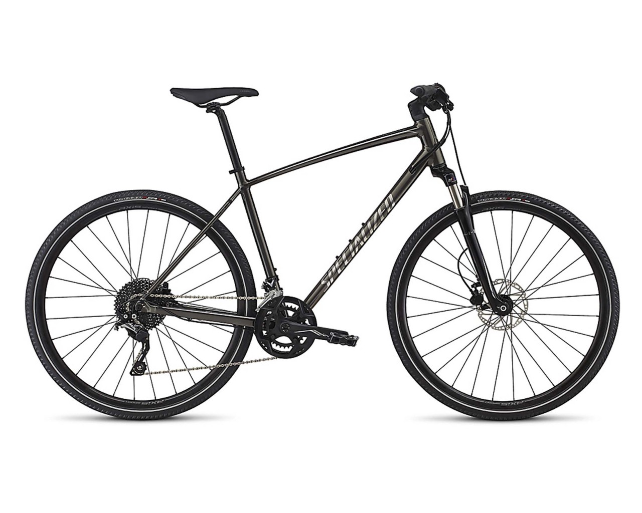 Specialized Crosstrail Elite INT - Cross Bike 2018 | gloss black chrome-crome-charcoal