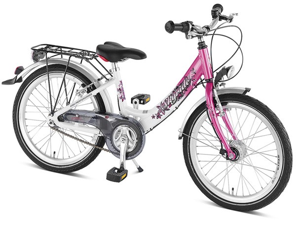 Puky Skyride 20-3 Alu Jugendfahrrad 20 Zoll | weiß-pink