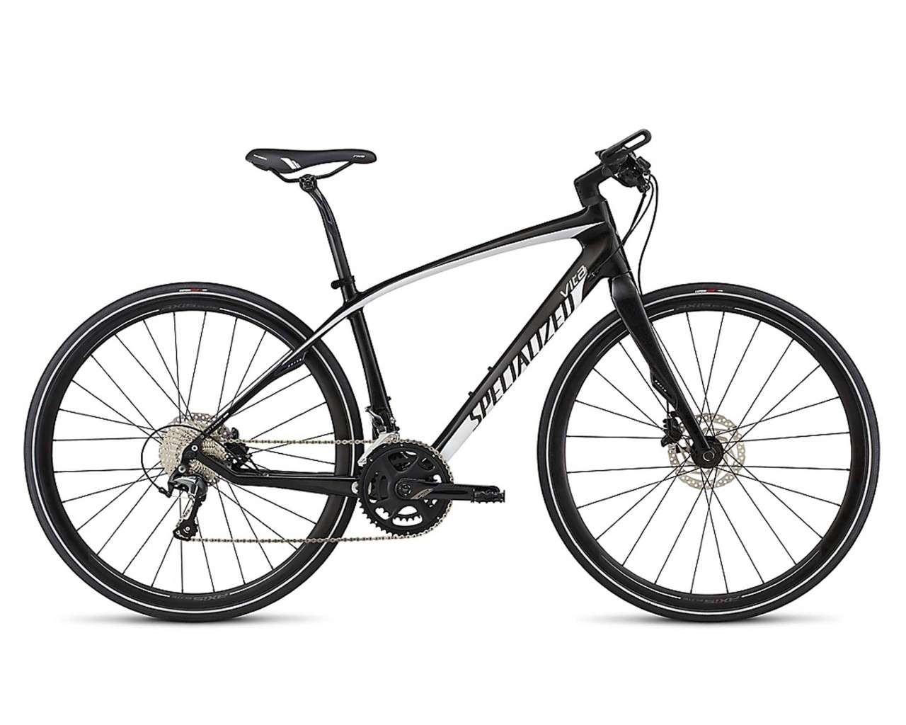 Specialized Vita Comp Carbon - Damen Fitness Bike 2017 | rainbow black tint-metallic white silver-fl