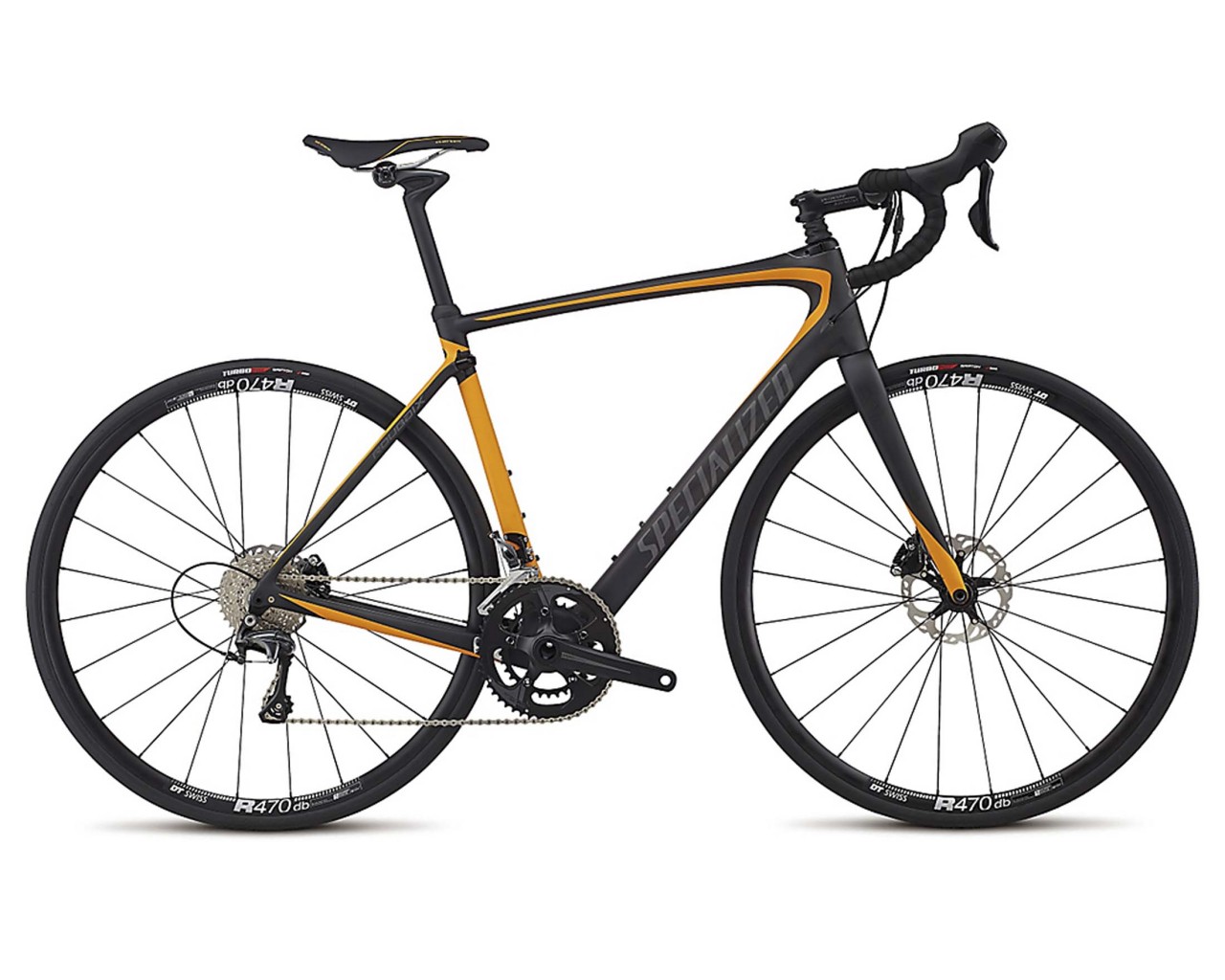 Specialized Roubaix Comp - Carbon Rennrad 2017 | satin carbon-gallardo orange-charcoal