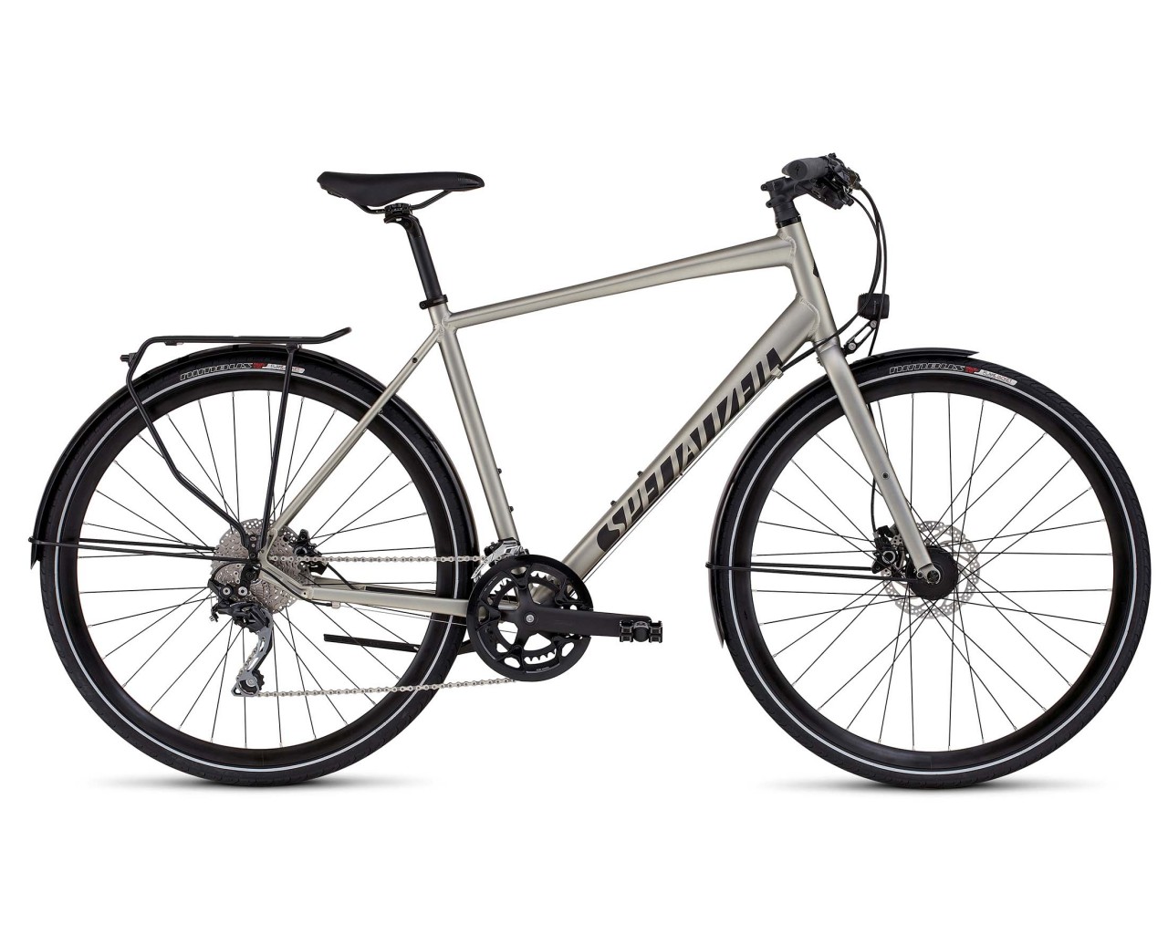 Specialized Source Elite Disc - Trekking Bike 2016 | satin titanium-black