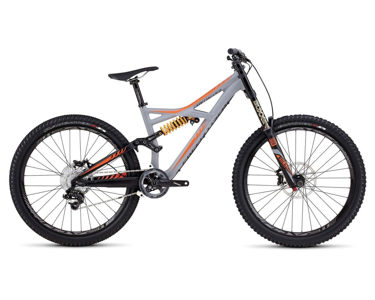 Specialized Enduro FSR Expert Evo 27.5 - MTB Fully 2016 | satin cool gray-moto orange-slate
