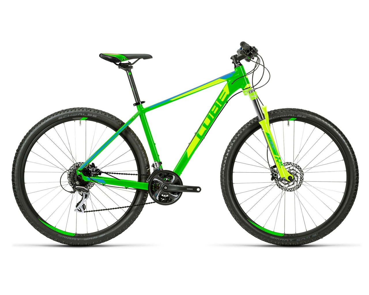 Cube Aim SL 27.5 - MTB Hardtail 2016 | green n blue