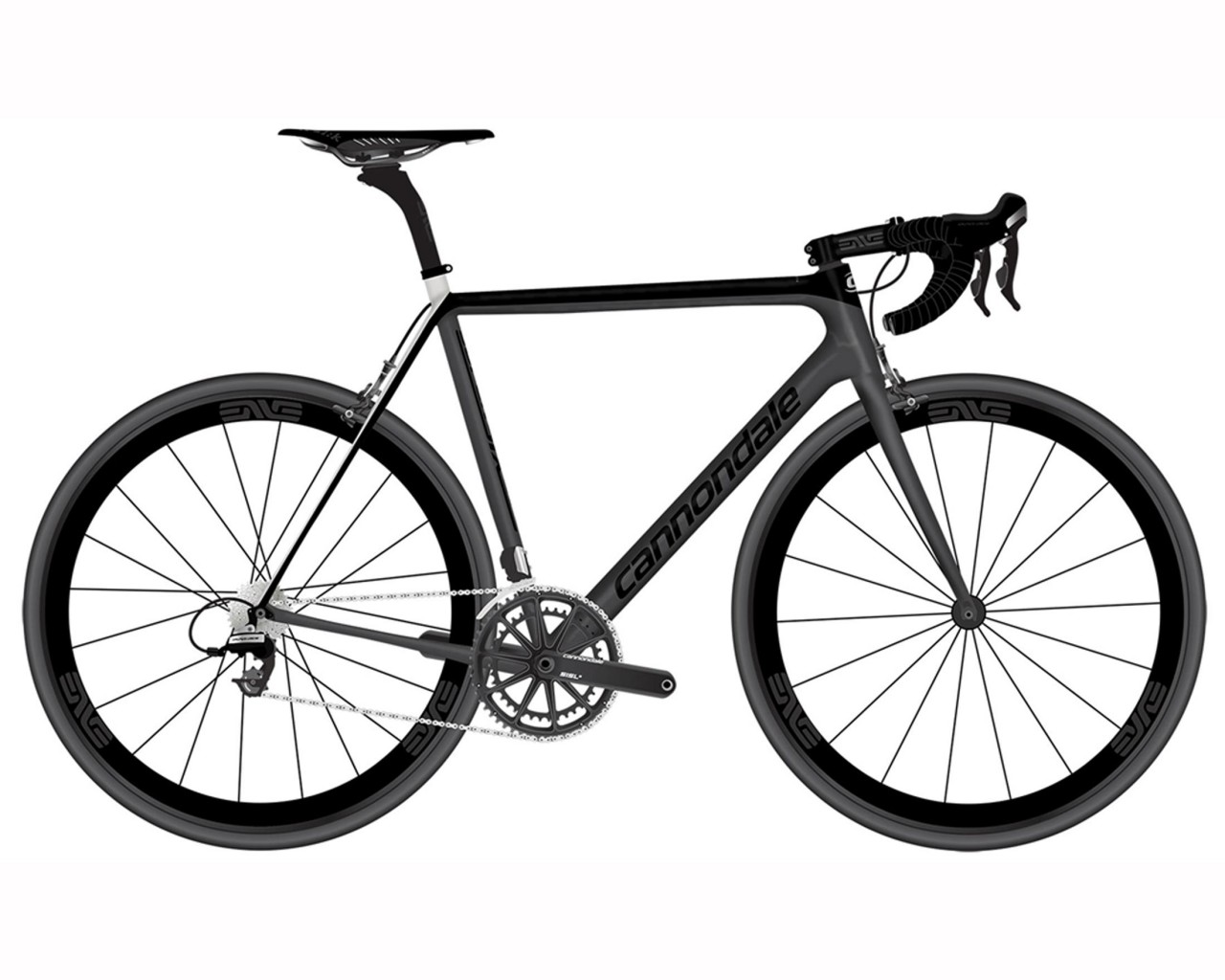 Cannondale SuperSix EVO Black Inc. - Carbon Rennrad 2018 | black