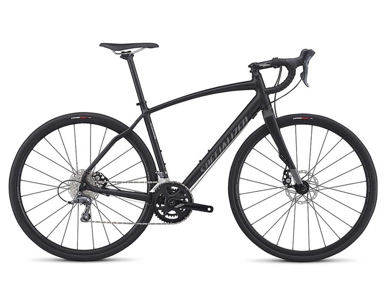 Specialized Diverge A1 CEN - Rennrad 2017 | satin black-charcoal