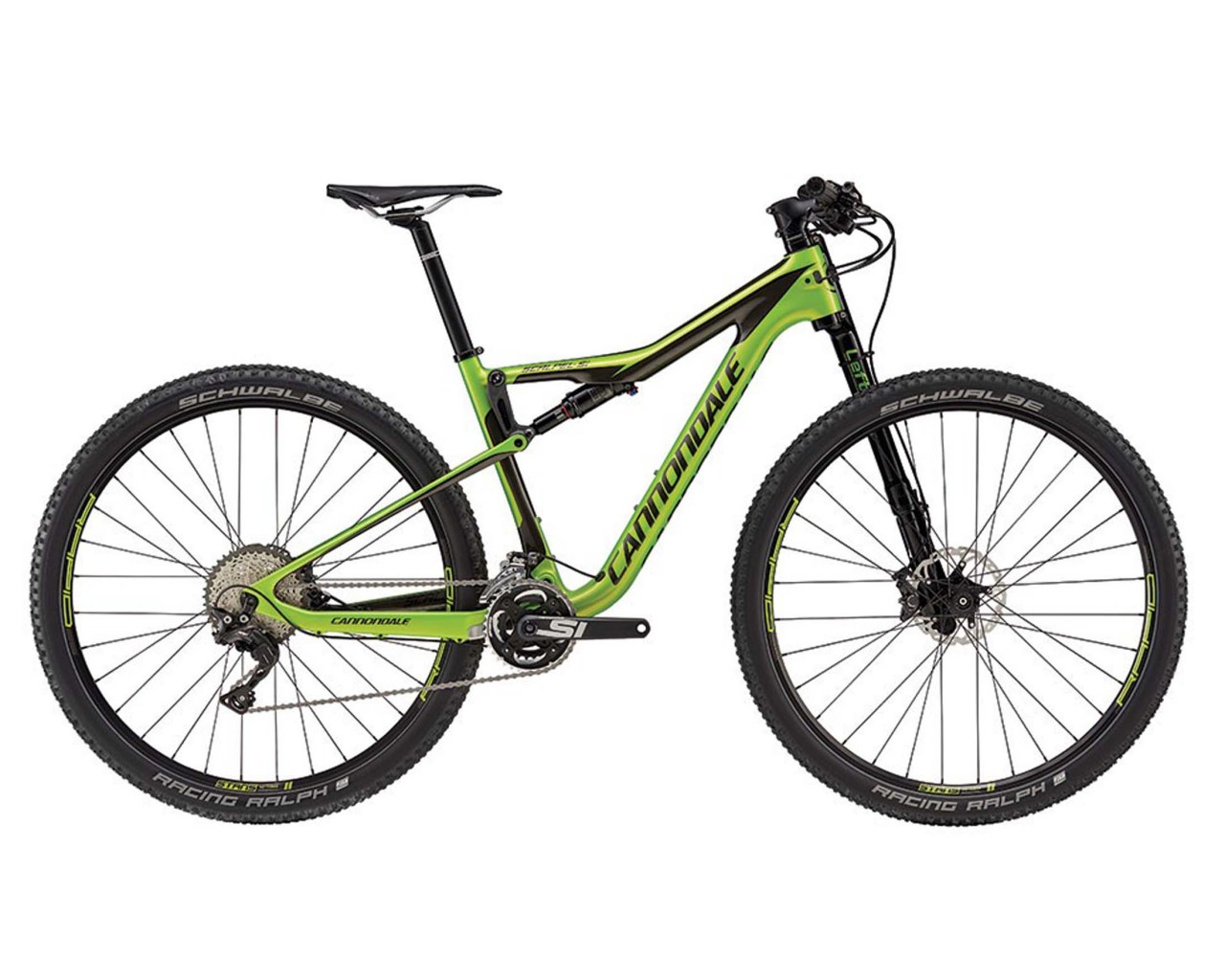Cannondale Scalpel Si Carbon 4 - MTB Fully 2018 | green-black
