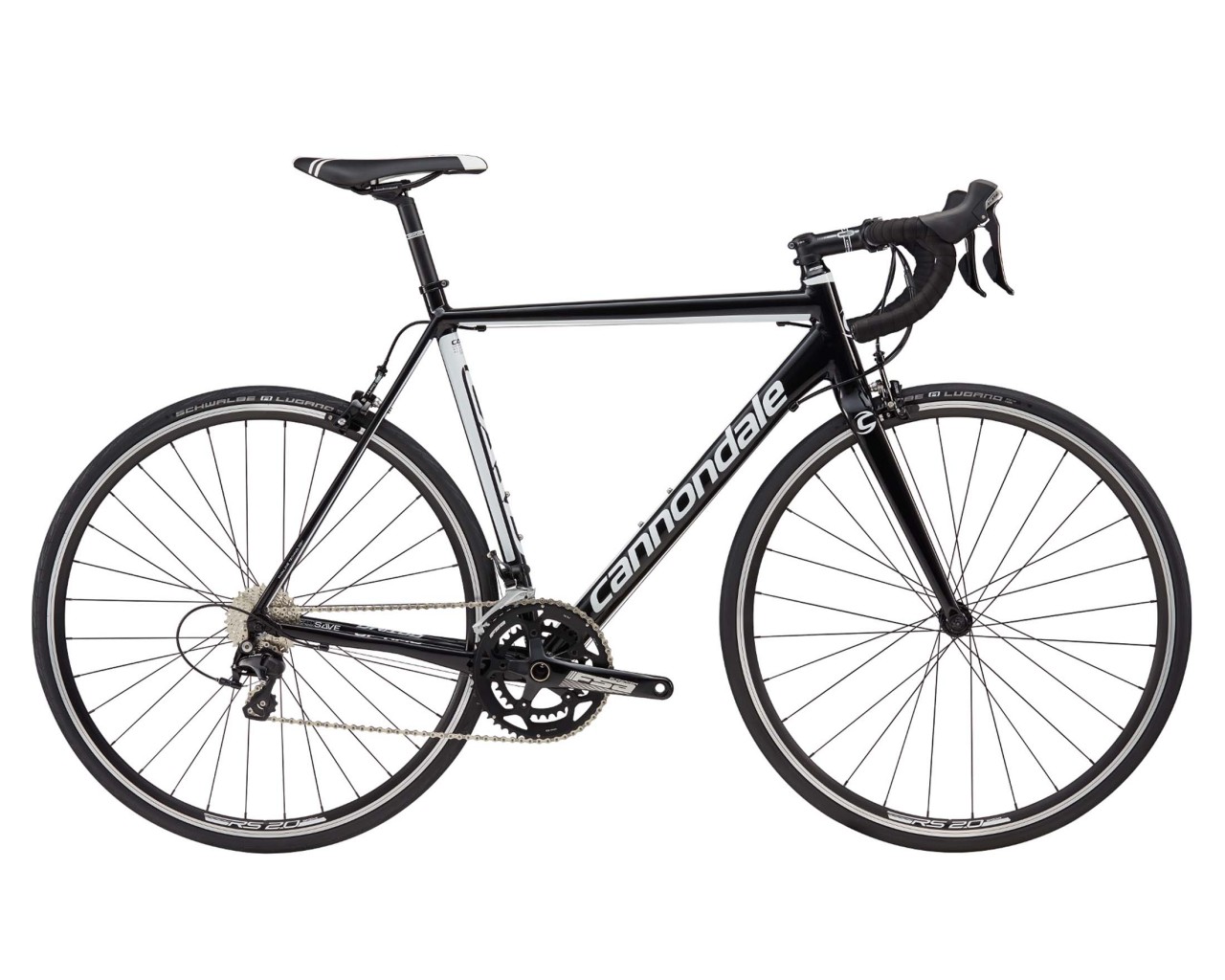Cannondale CAAD Optimo 105 - Rennrad 2018 | black-white