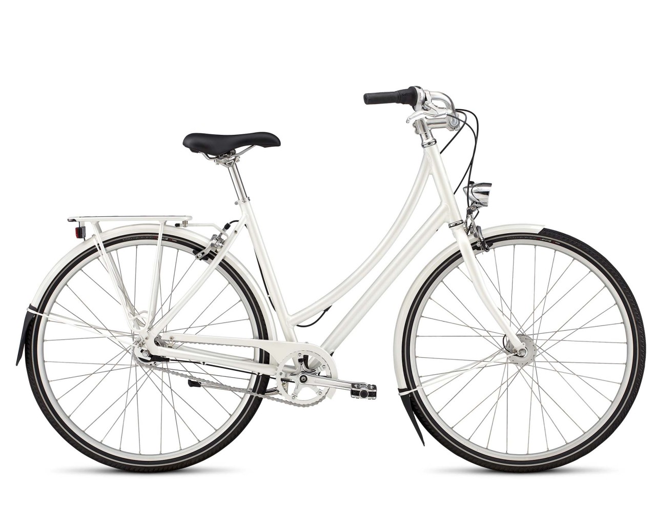 Specialized Daily Elite Step Through - City Bike 2016 | gloss micro pearl white-sterling